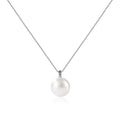 Freshwater Pearl Necklace for Women – 925 Sterling Silver Single Pearl Pendant, Dainty Everyday Jewelry, Gift for Birthday, Anniversary & Mother’s Day