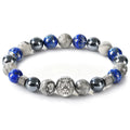 Lion Head Men’s 10mm Beaded Bracelet – Natural Gemstone Bracelet Symbolizing Courage, Strength & Inner Power
