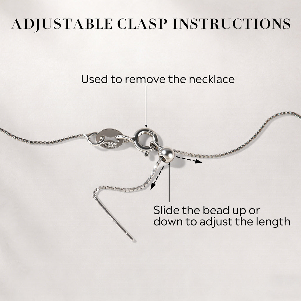 Freshwater Pearl Necklace for Women – 925 Sterling Silver Single Pearl Pendant, Dainty Everyday Jewelry, Gift for Birthday, Anniversary & Mother’s Day