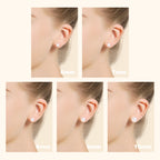 925 Sterling Silver Pearl Stud Earrings for Women – Natural Freshwater Pearls, 18K White Gold Plated, Hypoallergenic & Perfect for Everyday Elegance